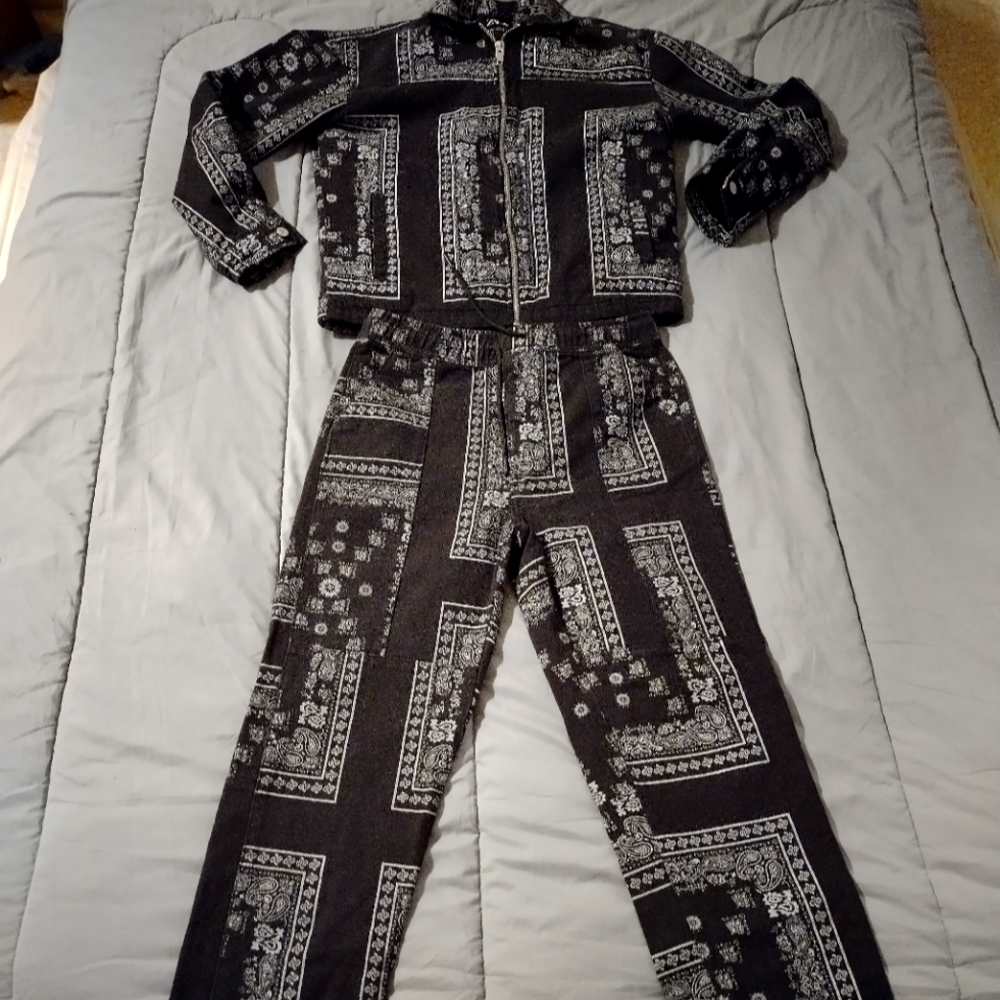 ZARA BANDANA FULL SUIT Very RARE/EXCLUSIVE!!!